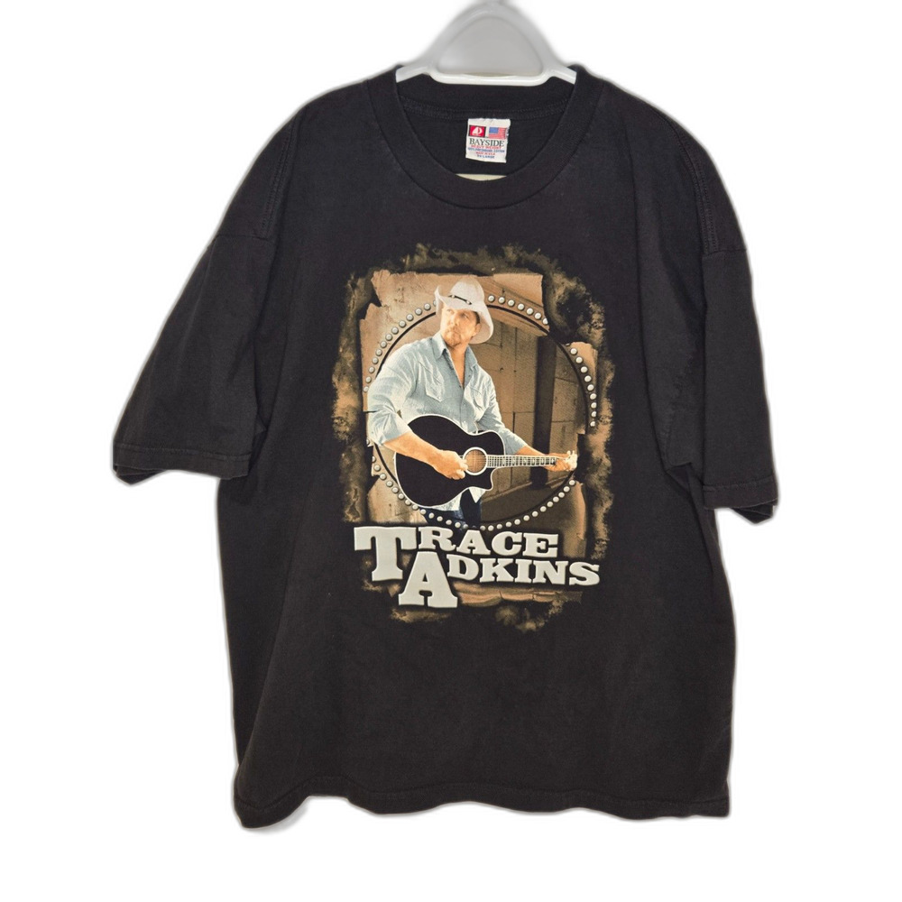 Trace Adkins 2010 Tour T-Shirt | Cowboy's Back In Town | Men's Size 2XL | Black
